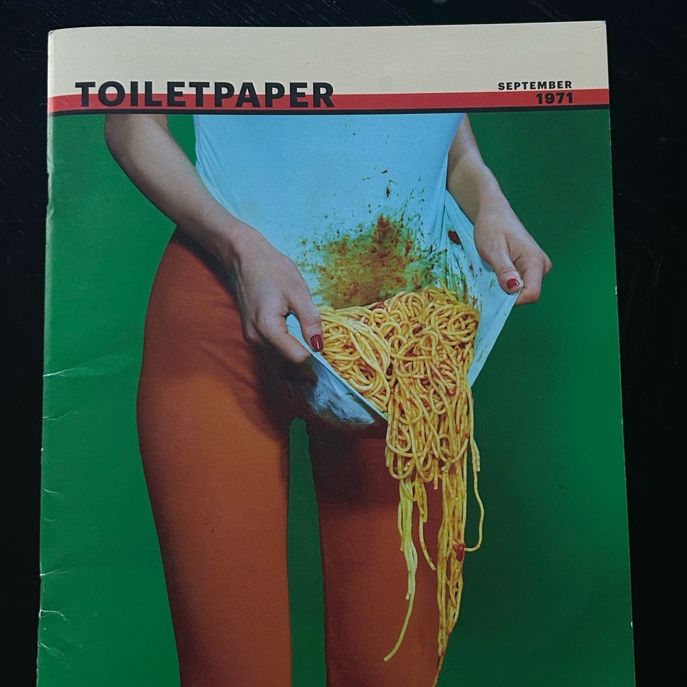 Toiletpaper Magazine September 1971 Edition - Picture 2 of 7